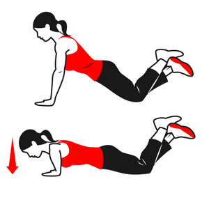 Knee-push-up